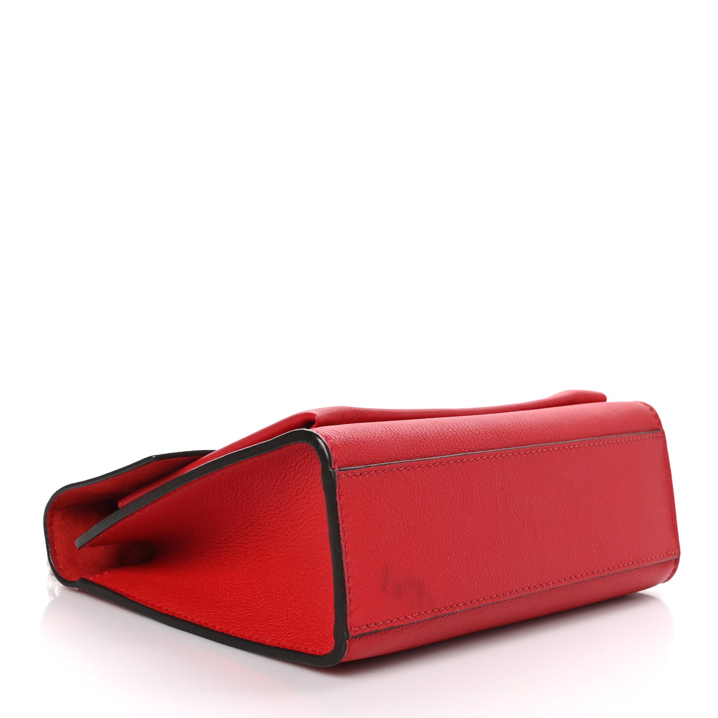 Soft Calfskin Mylockme Chain Bag BB Rubis