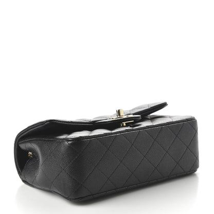 Chanel Caviar Quilted Mini Rectangular Flap Black 4 of 11
