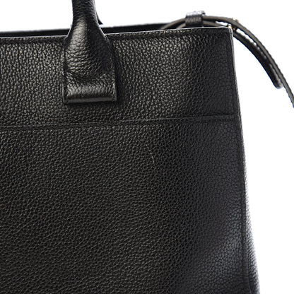 Chanel Grained Calfskin Small Neo Executive Shopper Tote Black 10 of 14