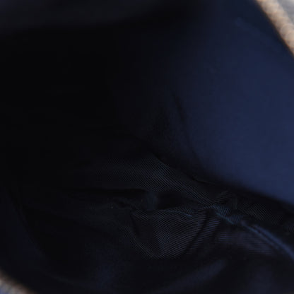 Christian Dior Monogram Mini Saddle Pochette Navy 9 of 13