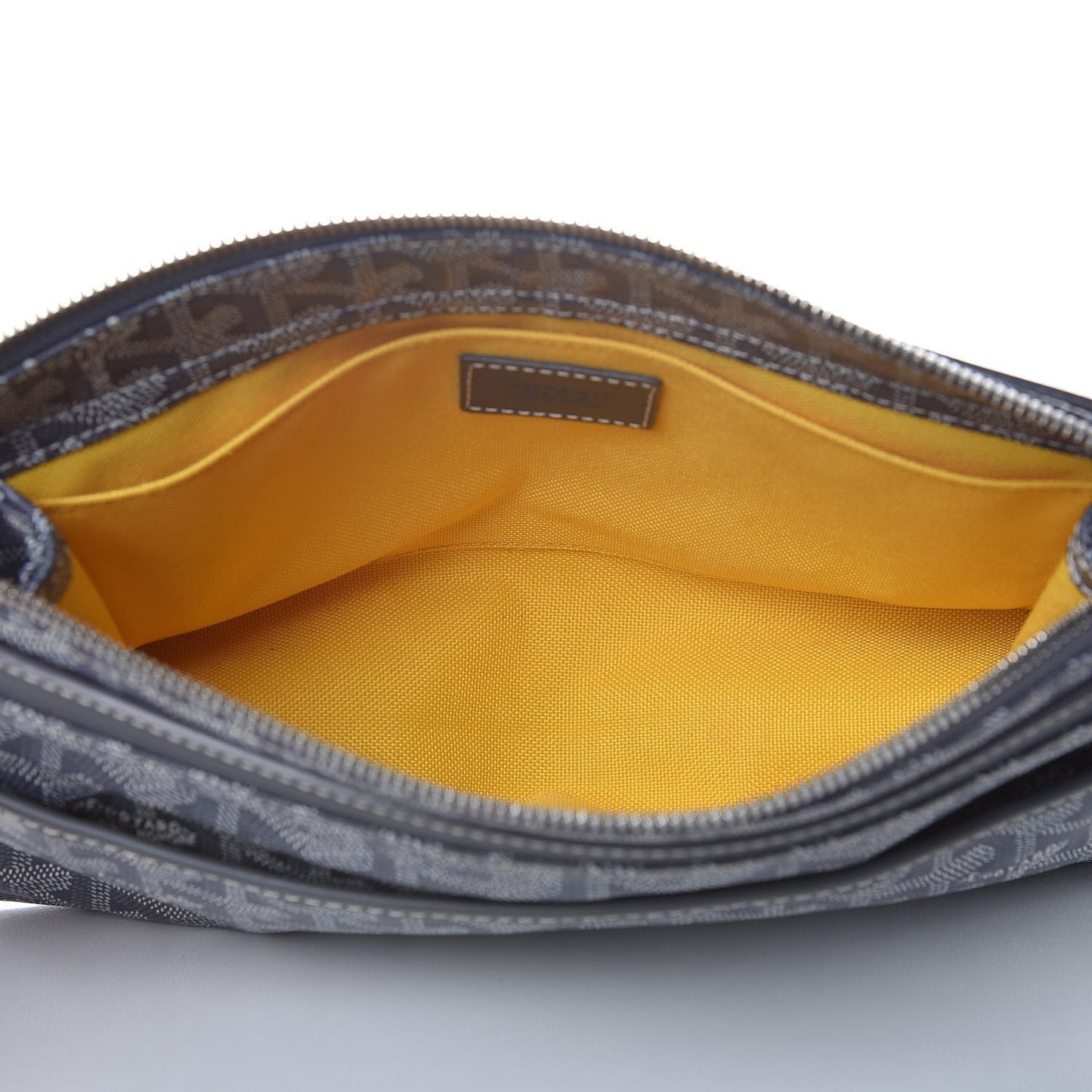 Goyardine Miroir Toiletry Bag GM Grey