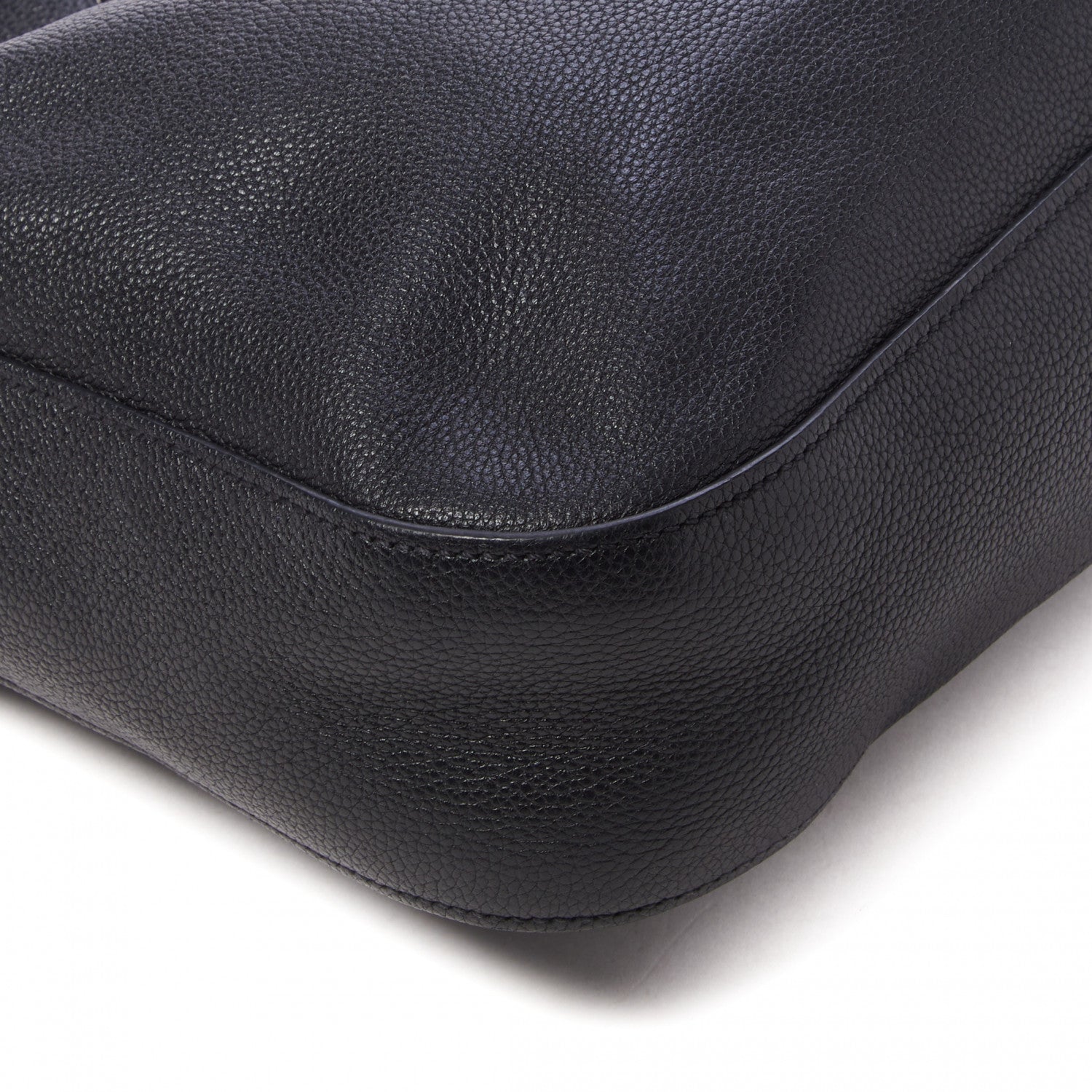Prada Vitello Daino Shoulder Bag Black 5 of 9