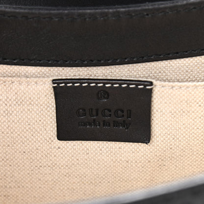Gucci Guccissima Medium Emily Chain Shoulder Bag Black 6 of 11