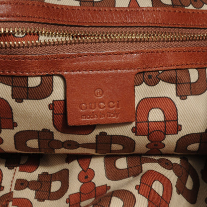 Gucci Leather Guccissima Large Indy Hobo Brown 6 of 9