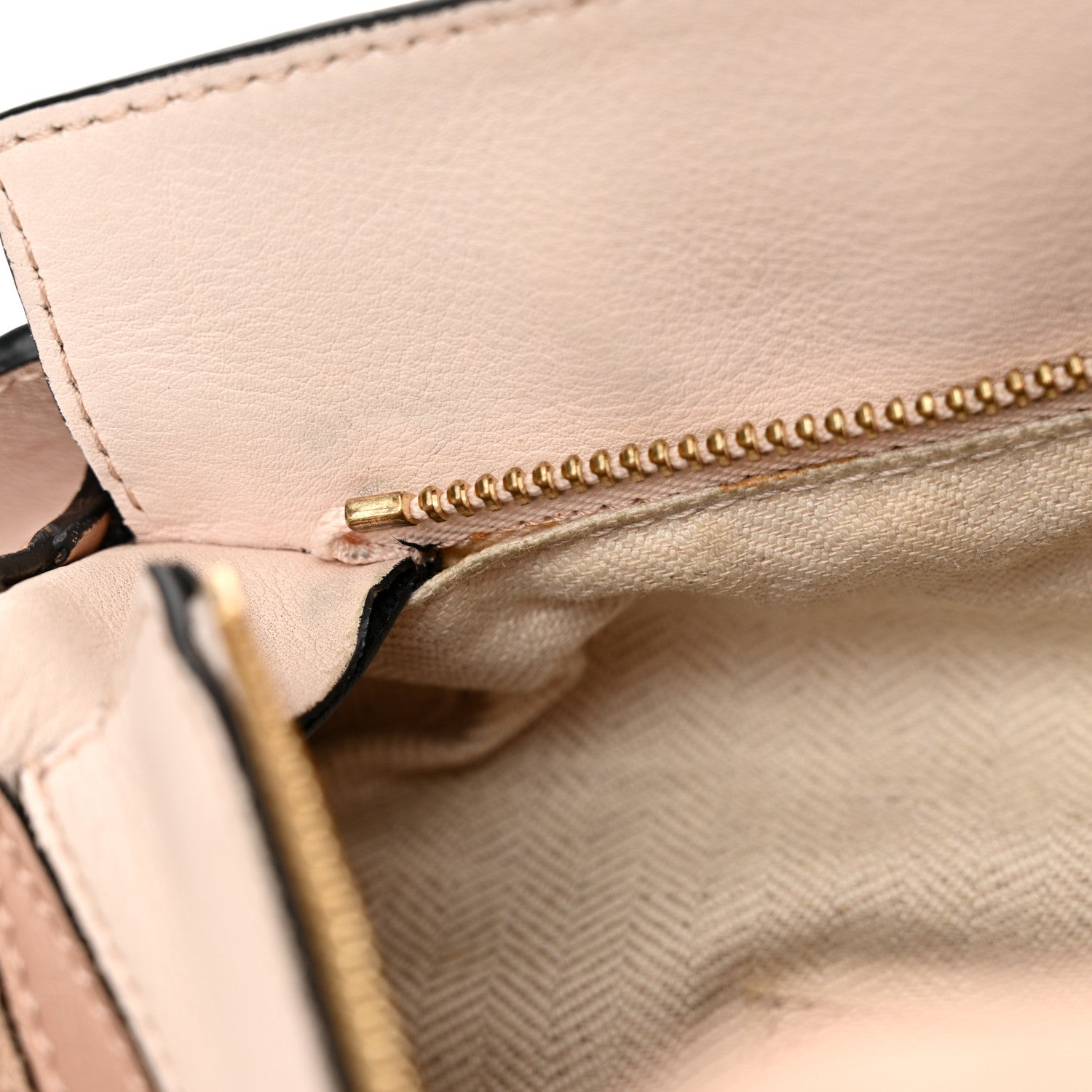 Loewe Calfskin Suede Small Puzzle Bag Blush 7 of 7