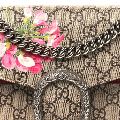 Gucci GG Supreme Monogram Blooms Small Dionysus Shoulder Bag Beige Multicolor Dry Rose 8 of 11