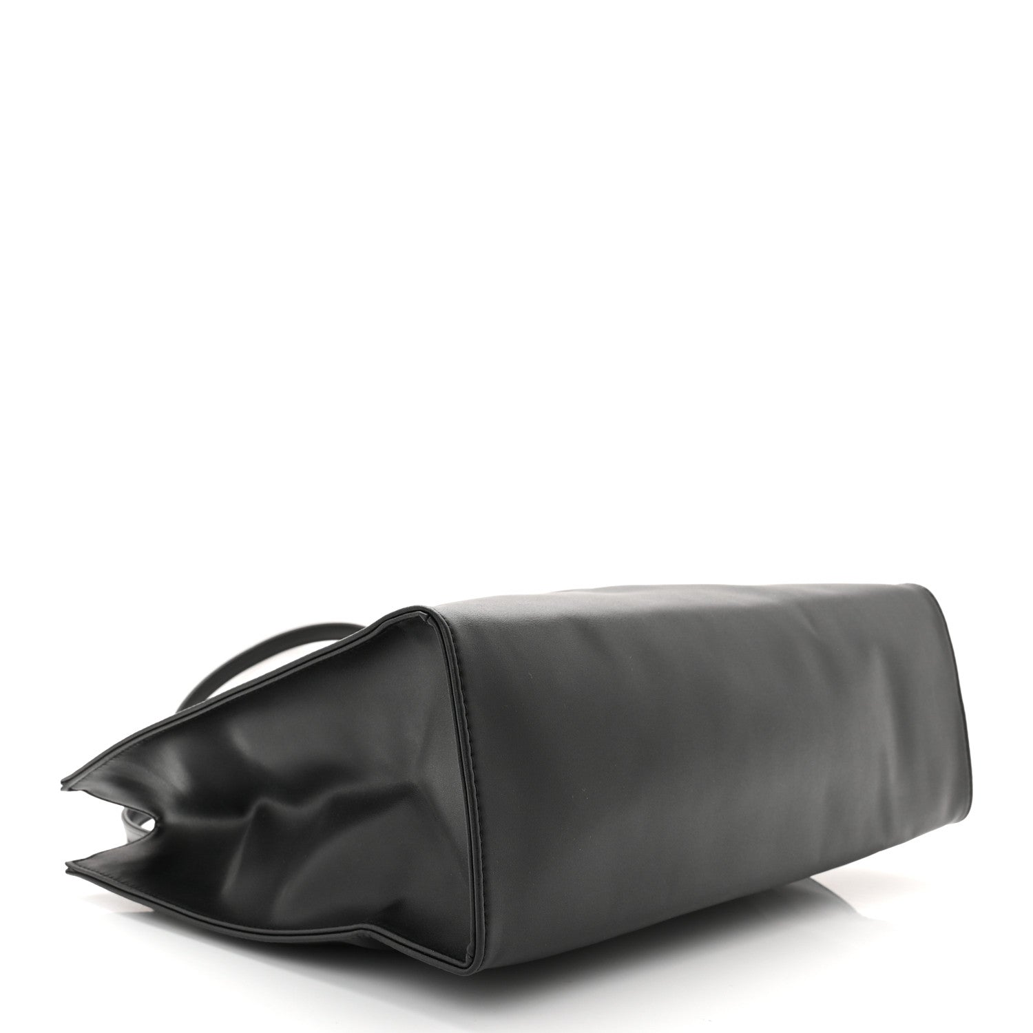 Telfar Vegan Leather Medium Shopping Bag Black 4 of 10
