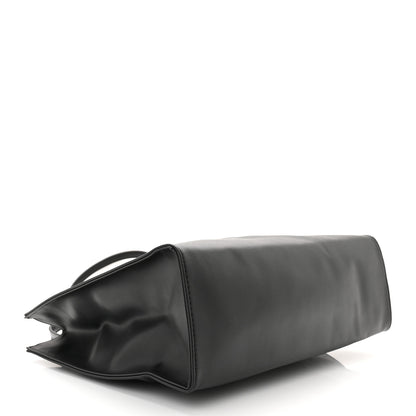 Telfar Vegan Leather Medium Shopping Bag Black 4 of 10