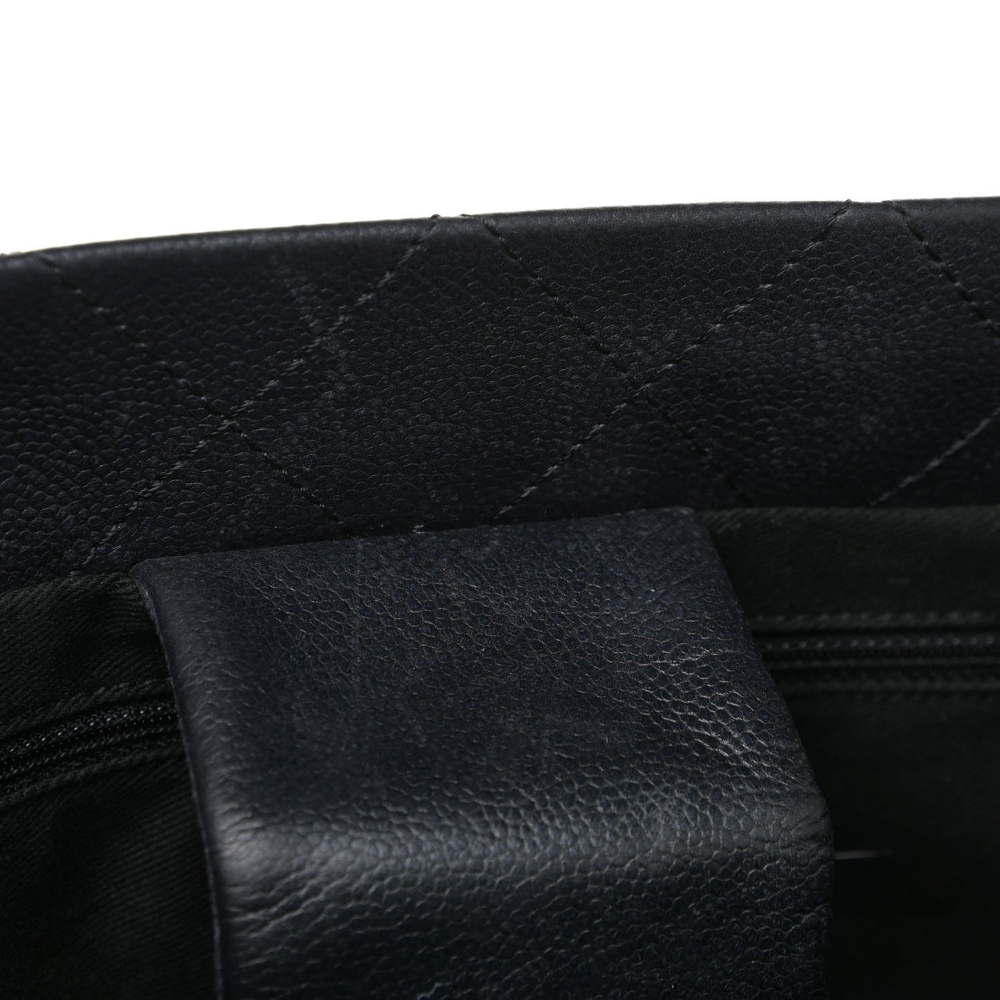 Caviar Executive Cerf Shopper Tote Black