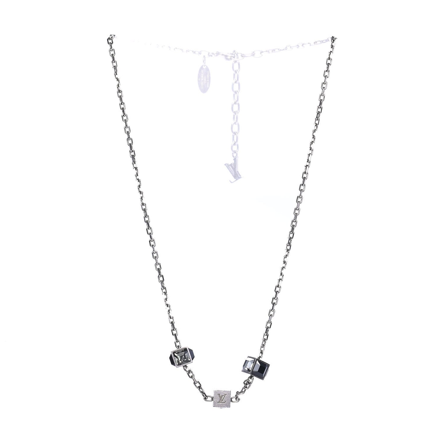 Swarovski Gamble Short Necklace Silver