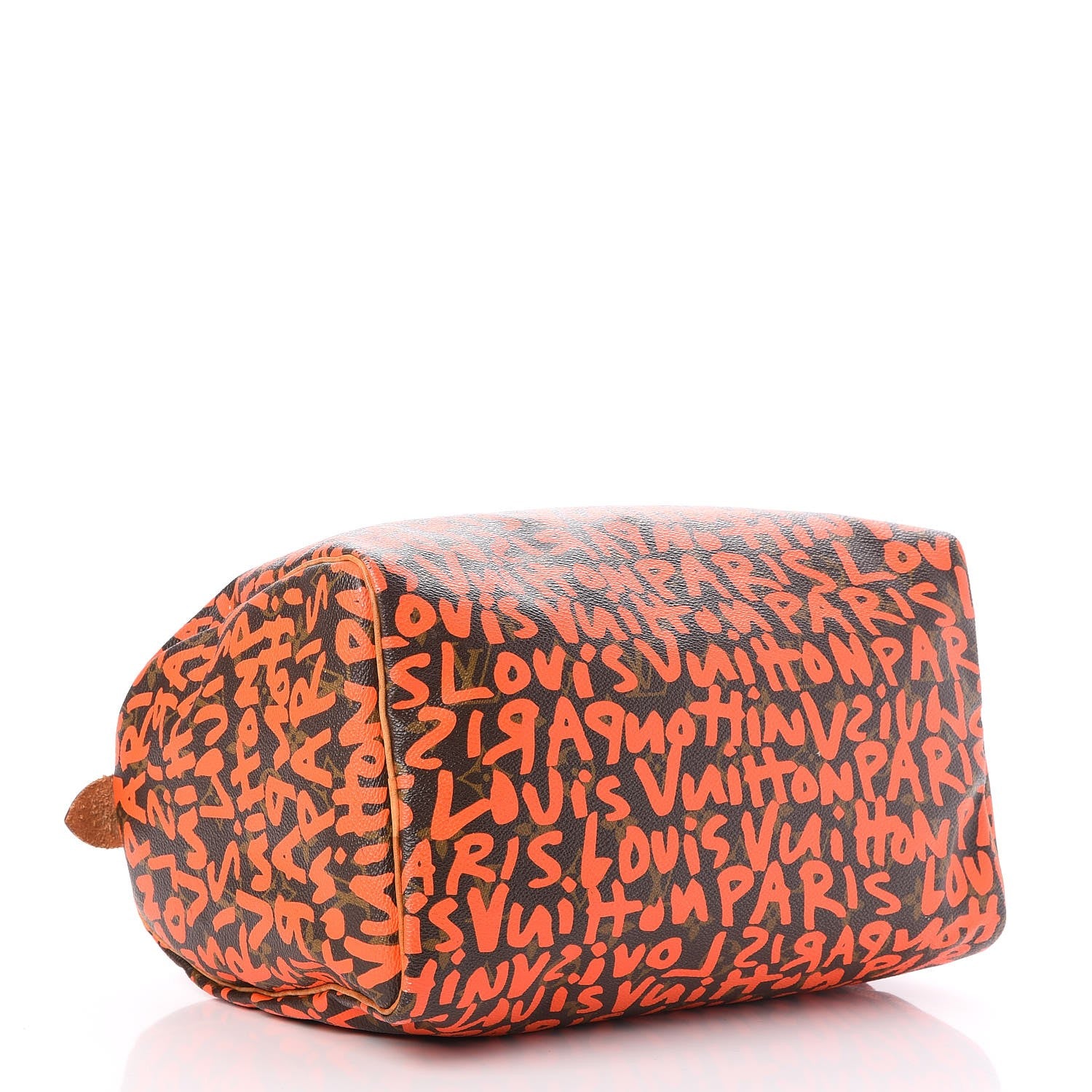 Louis Vuitton Monogram Graffiti Speedy 30 Orange 4 of 11