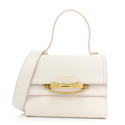 Alexander McQueen Calfskin The Small Story Bag Deep Ivory 1 of 10