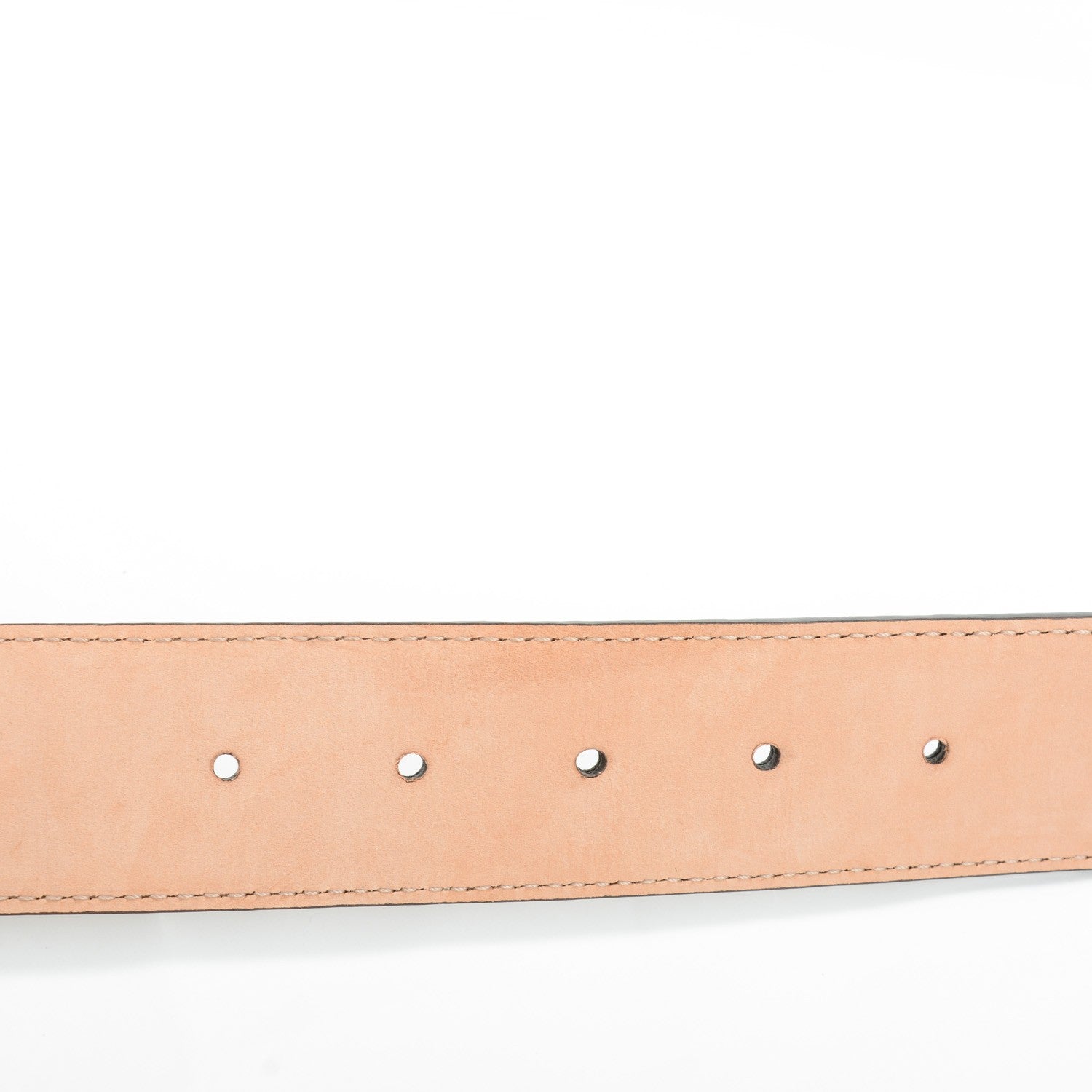 Gucci Guccissima Interlocking G Belt 85 34 Brown 4 of 5
