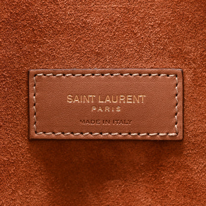 Saint Laurent Smooth Calfskin Medium Supple Sac De Jour Brown 6 of 11