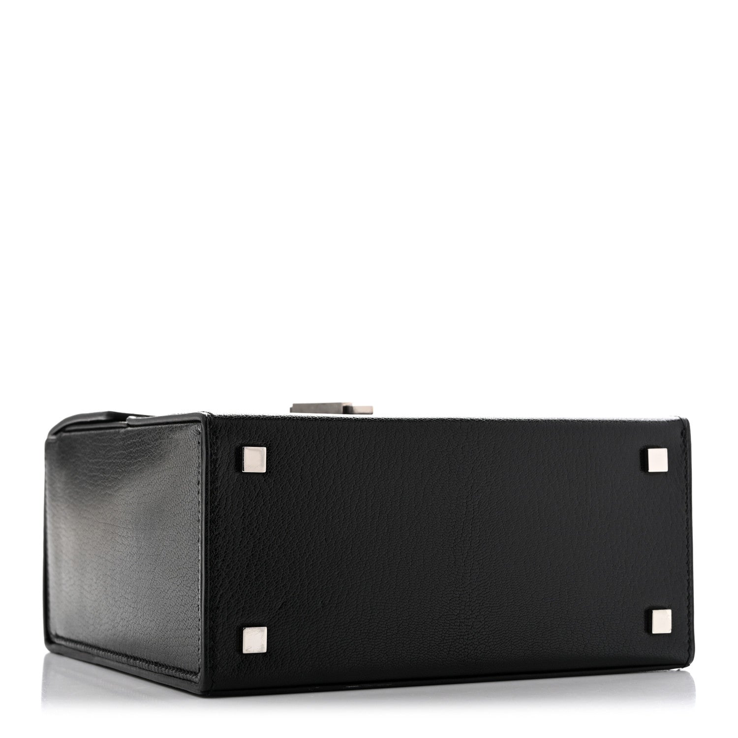 Hermes Chevre Chamkila Cinhetic Boxy Top Handle Bag Black 3 of 11