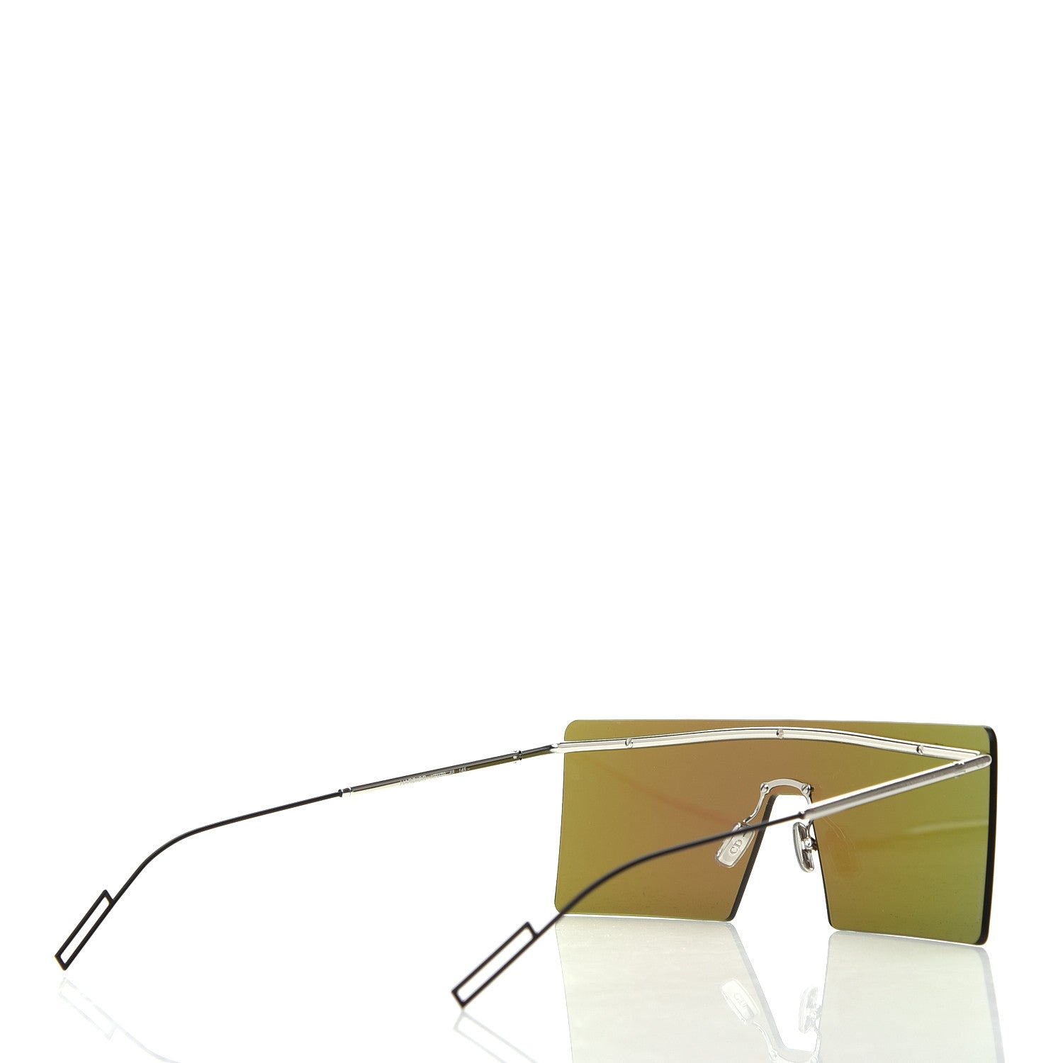 Christian Dior HOMME Mirror Mask HarDior Sunglasses Green Gray 4 of 7