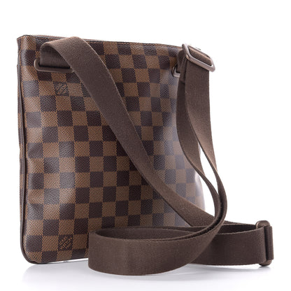 Louis Vuitton Damier Ebene Brooklyn Flat Pochette 3 of 10