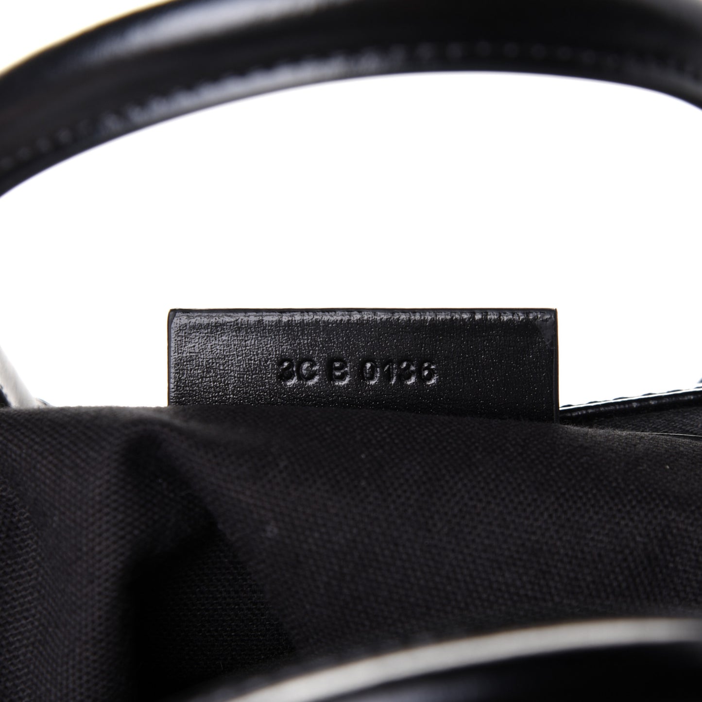 Shiny Lord Calfskin Small Antigona Black