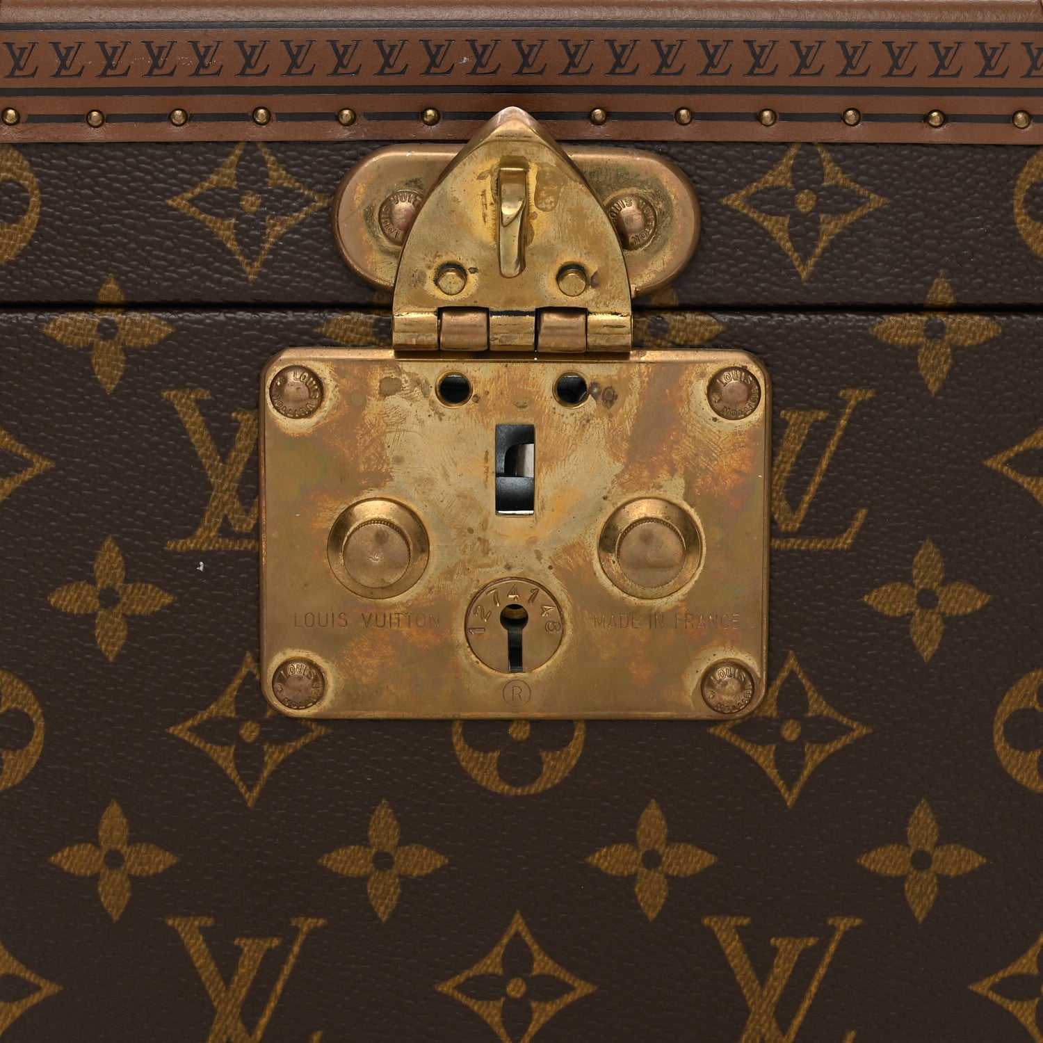 Louis Vuitton Monogram Boite Flacons Beauty Train Trunk Case 7 of 9