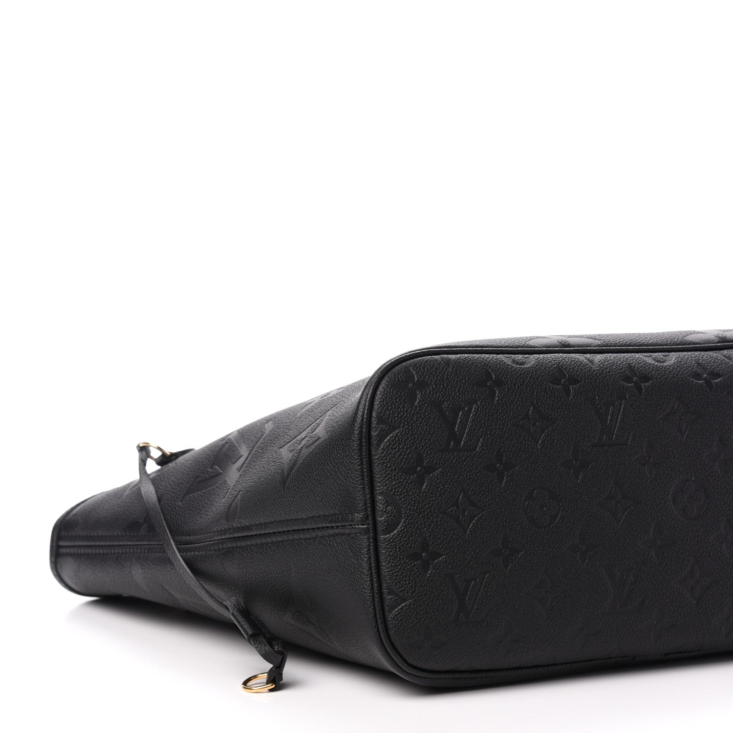 Louis Vuitton Empreinte Monogram Giant Neverfull MM Black 9 of 14