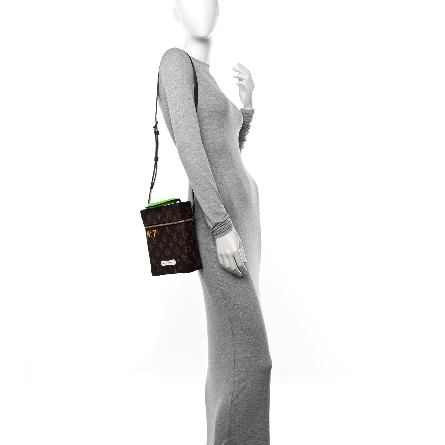 Louis Vuitton Monogram N°7 Vertical Box Trunk 2 of 9