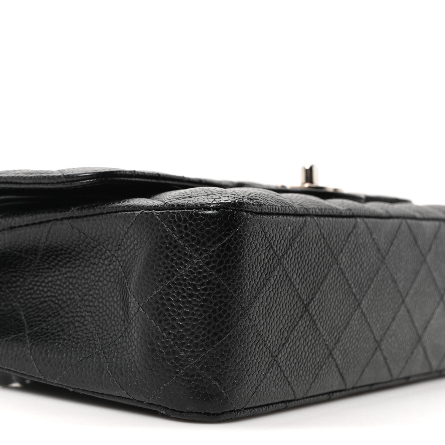 Chanel Caviar Quilted Medium Double Flap Black 17 of 19
