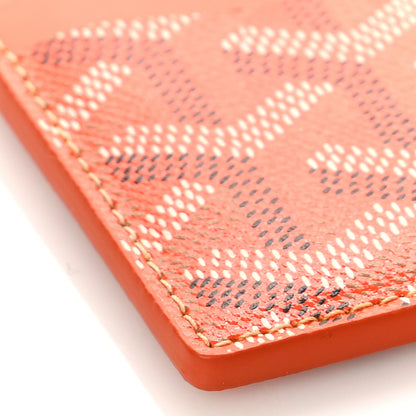 Goyard Goyardine Saint Sulpice Card Holder Orange 6 of 8