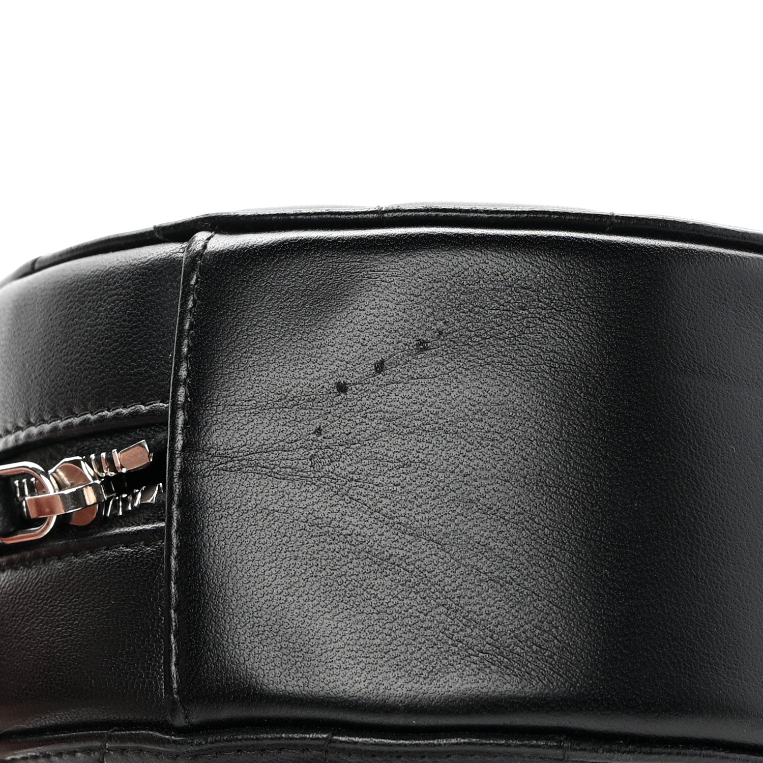 Chanel Lambskin Quilted Round Clutch With Chain Black 11 of 11