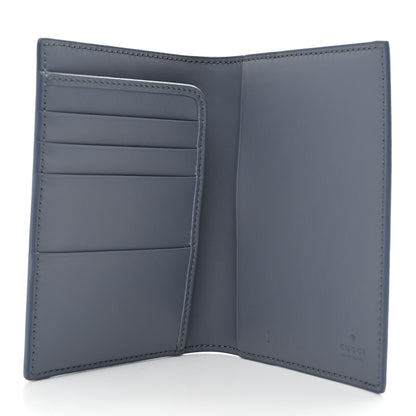 Gucci GG Supreme Monogram Passport Case Dark Blue 6 of 8