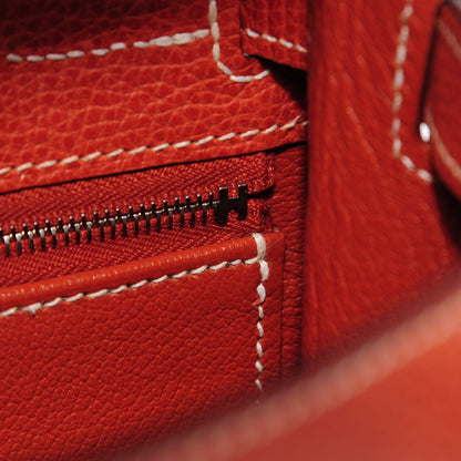 Hermes Vache Liegee Kelly Sellier 32 Brique 17 of 24
