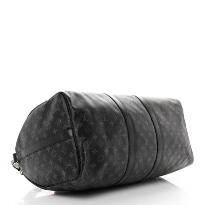 Louis Vuitton Monogram Eclipse Keepall Bandouliere 55 3 of 13