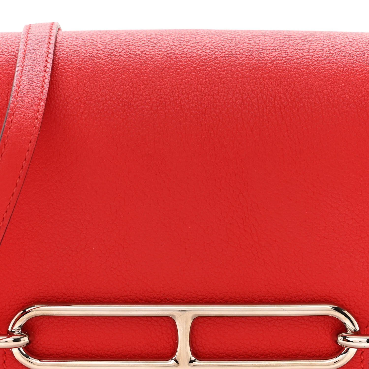Hermes Evercolor Mini Sac Roulis Rouge de Coeur 8 of 10