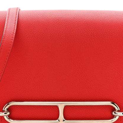 Hermes Evercolor Mini Sac Roulis Rouge de Coeur 8 of 10