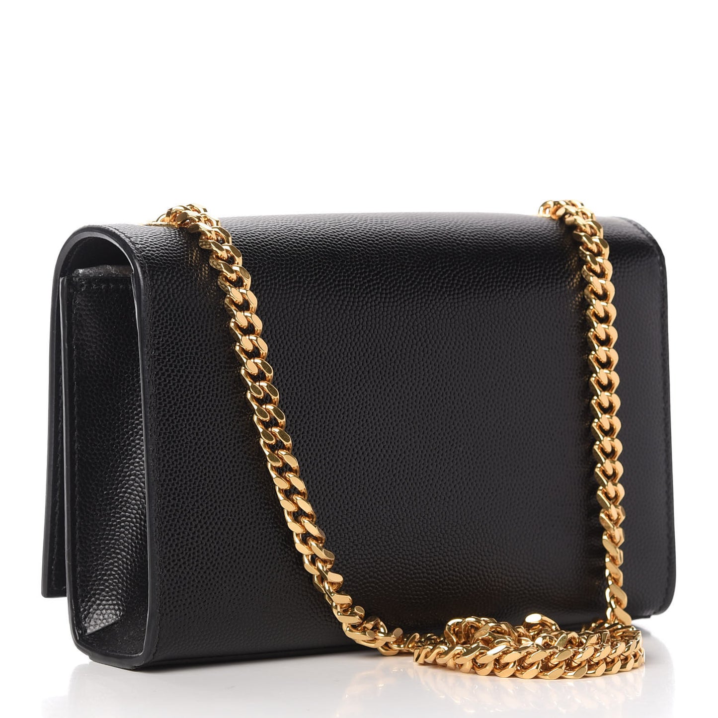 Grain De Poudre Small Monogram Kate Satchel Black