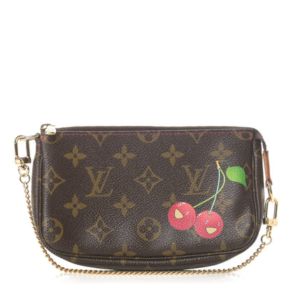 Louis Vuitton Monogram Cerises Mini Pochette Accessories 1 of 7