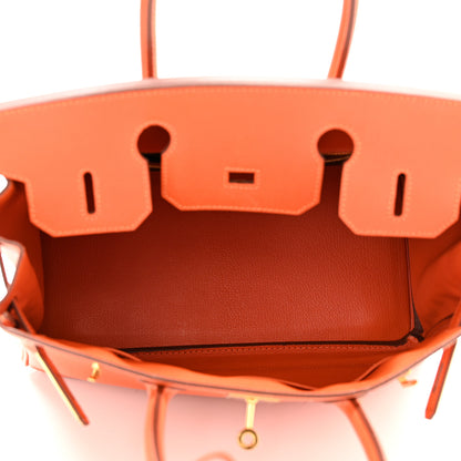 Hermes Epsom Birkin 30 Orange 5 of 11