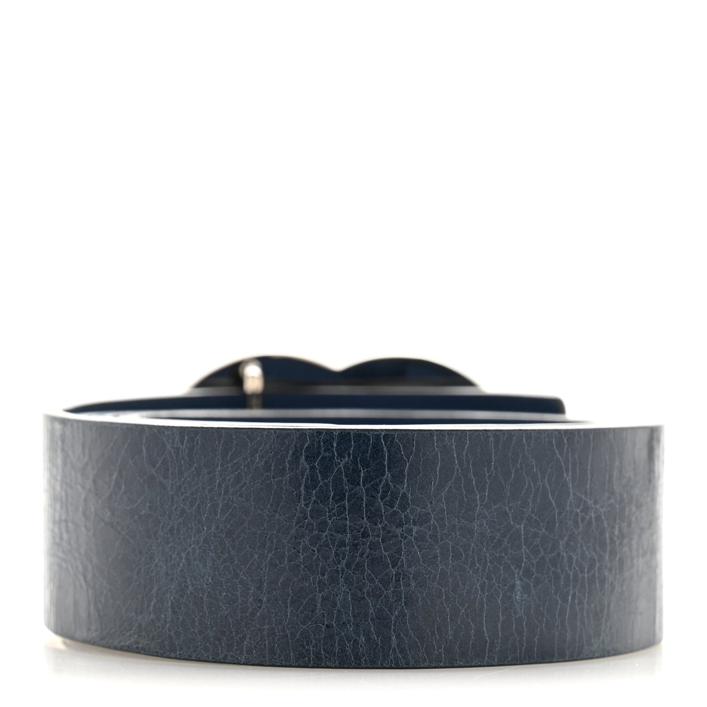 Calfskin CC Reversible Belt 85 34 Navy