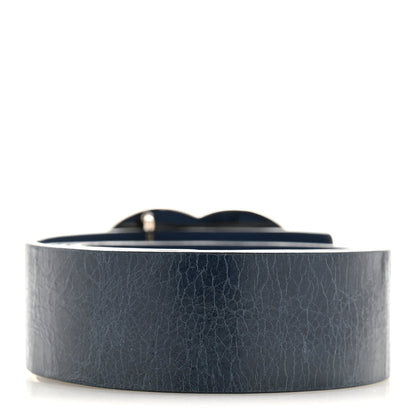 Chanel Calfskin CC Reversible Belt 85 34 Navy 2 of 6