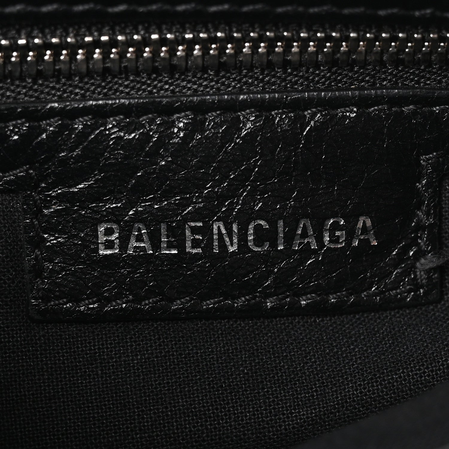 Balenciaga Agneau Arena Small Le Cagole Shoulder Bag Black 6 of 10