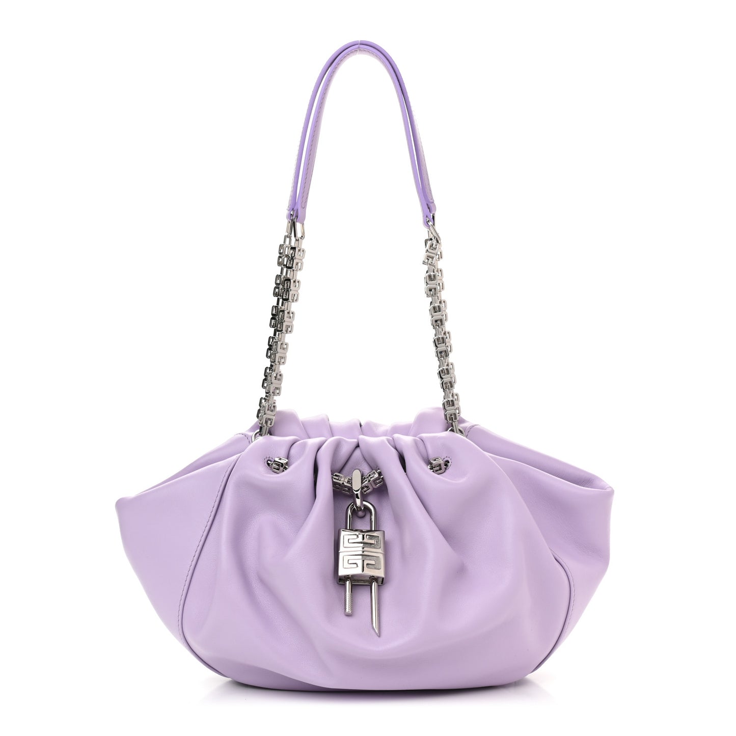 Calfskin Kenny Shoulder Bag Mauve