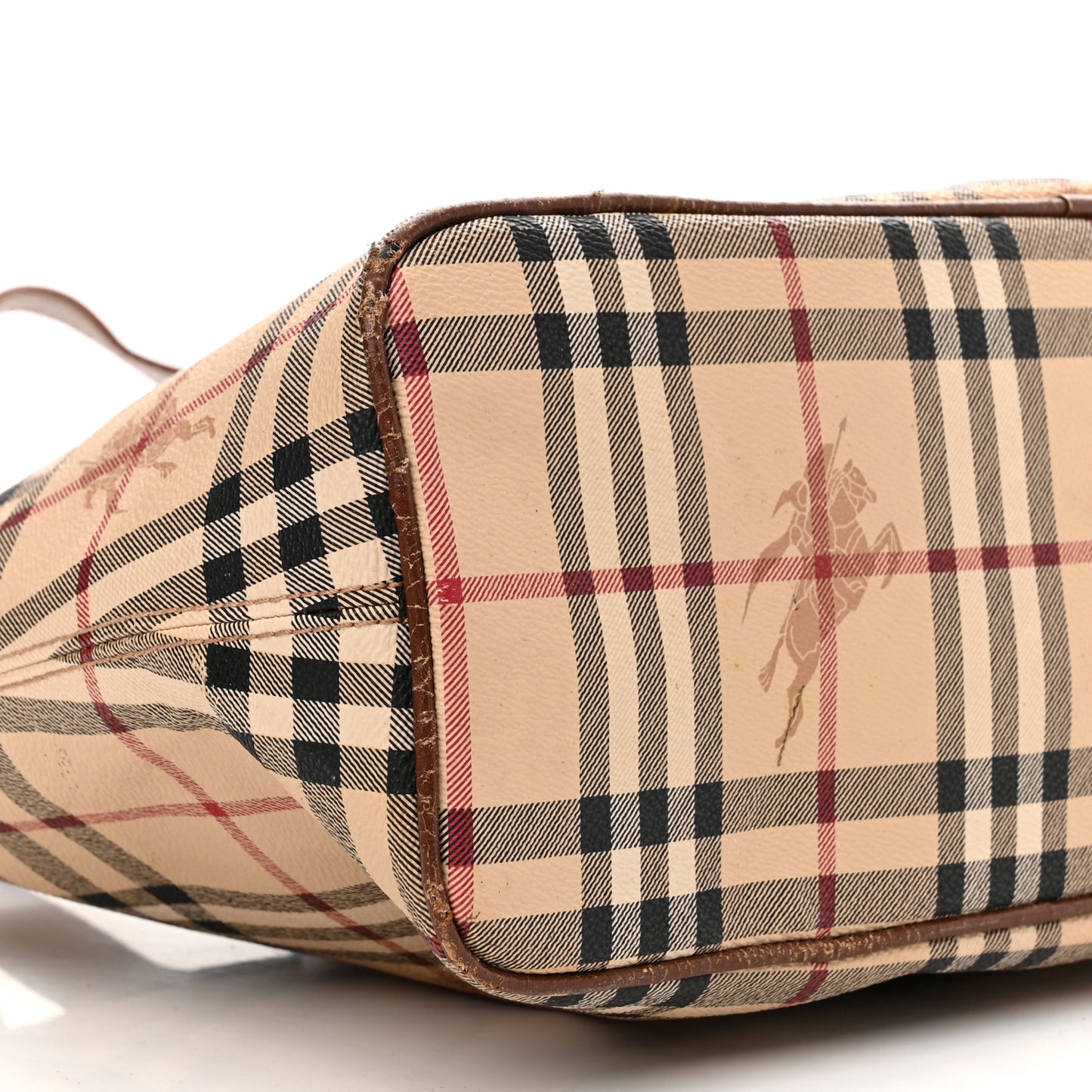 Haymarket Check Tote Brown