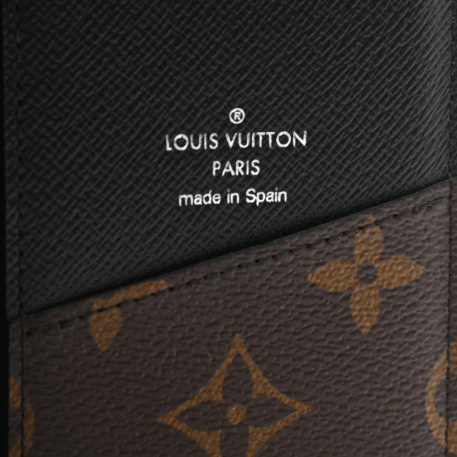 Louis Vuitton Monogram Macassar Pocket Organizer NM 6 of 8