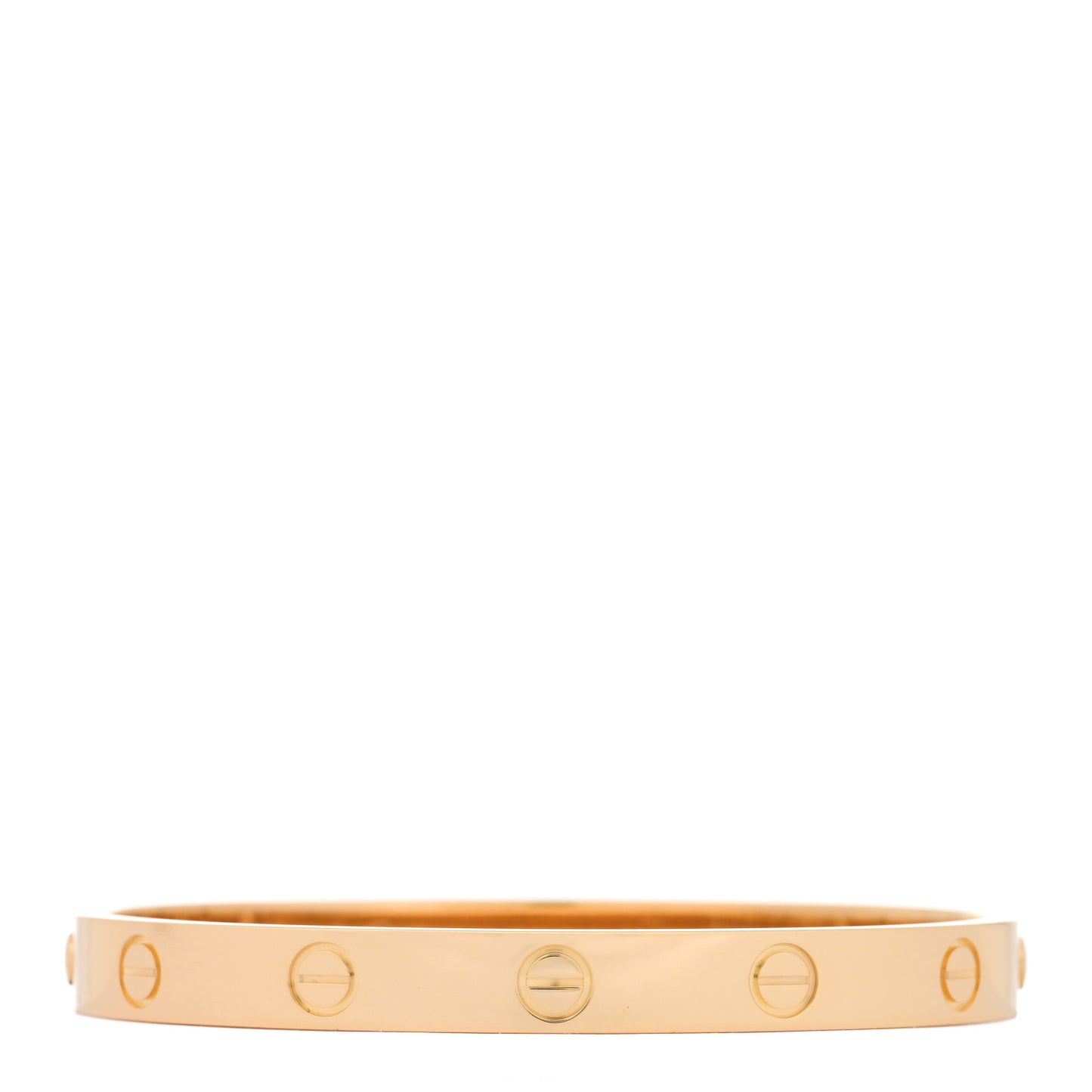18K Yellow Gold Love Bracelet 16