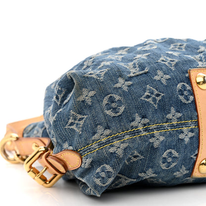 Louis Vuitton Denim Neo Cabby MM Blue 9 of 19