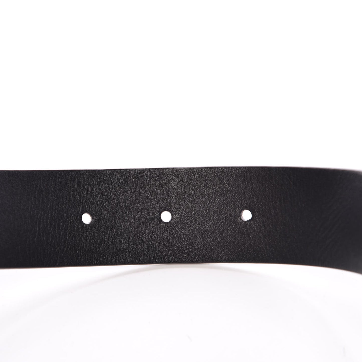 Calfskin CC Logo Belt 80 32 Black