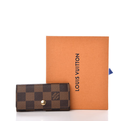 Louis Vuitton Damier Ebene Multicles 4 Key Holder 11 of 11