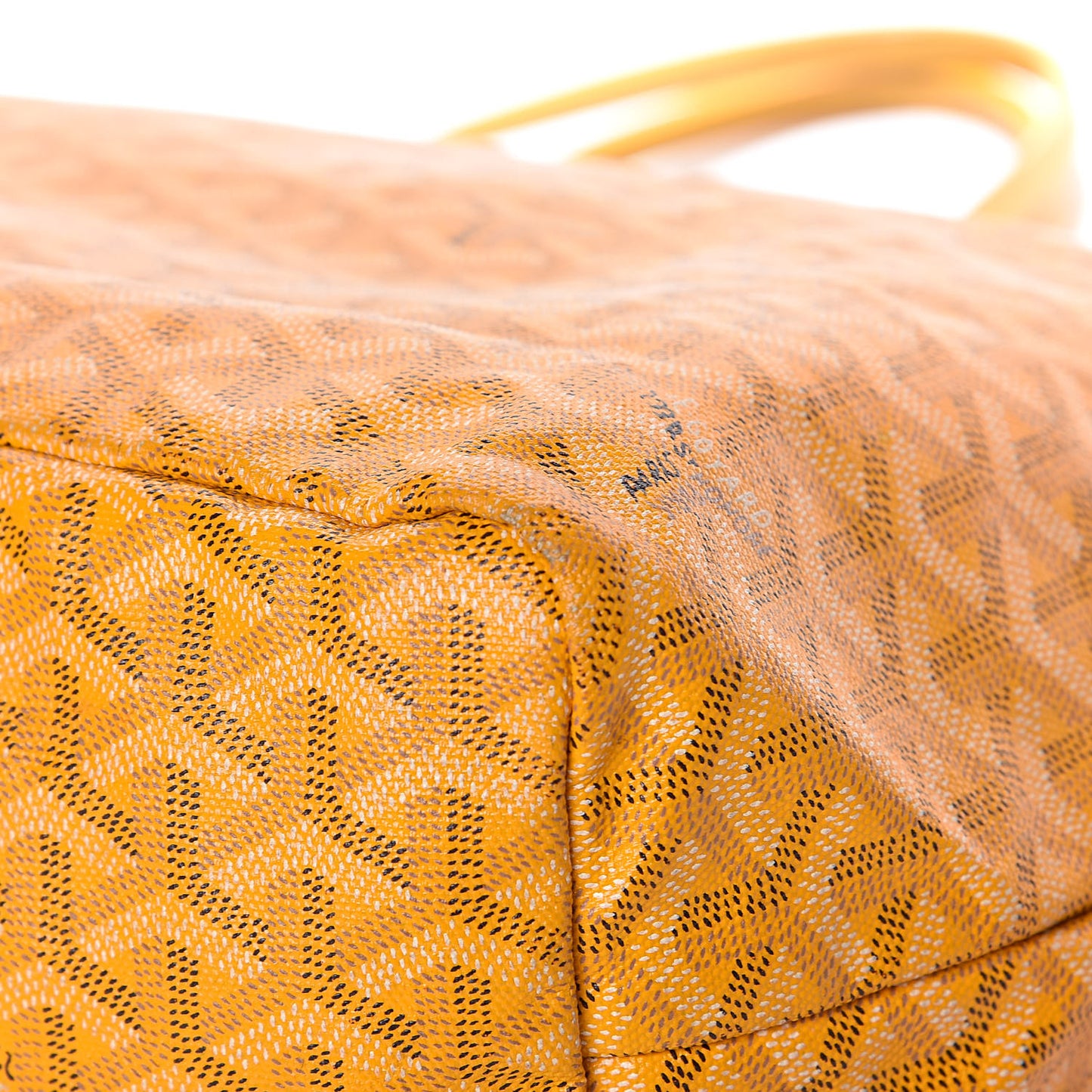 Goyardine Saint Louis PM Yellow