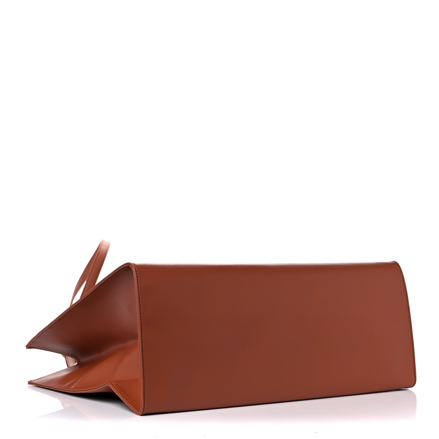Telfar Vegan Leather Large Shopping Bag Tan 4 of 9