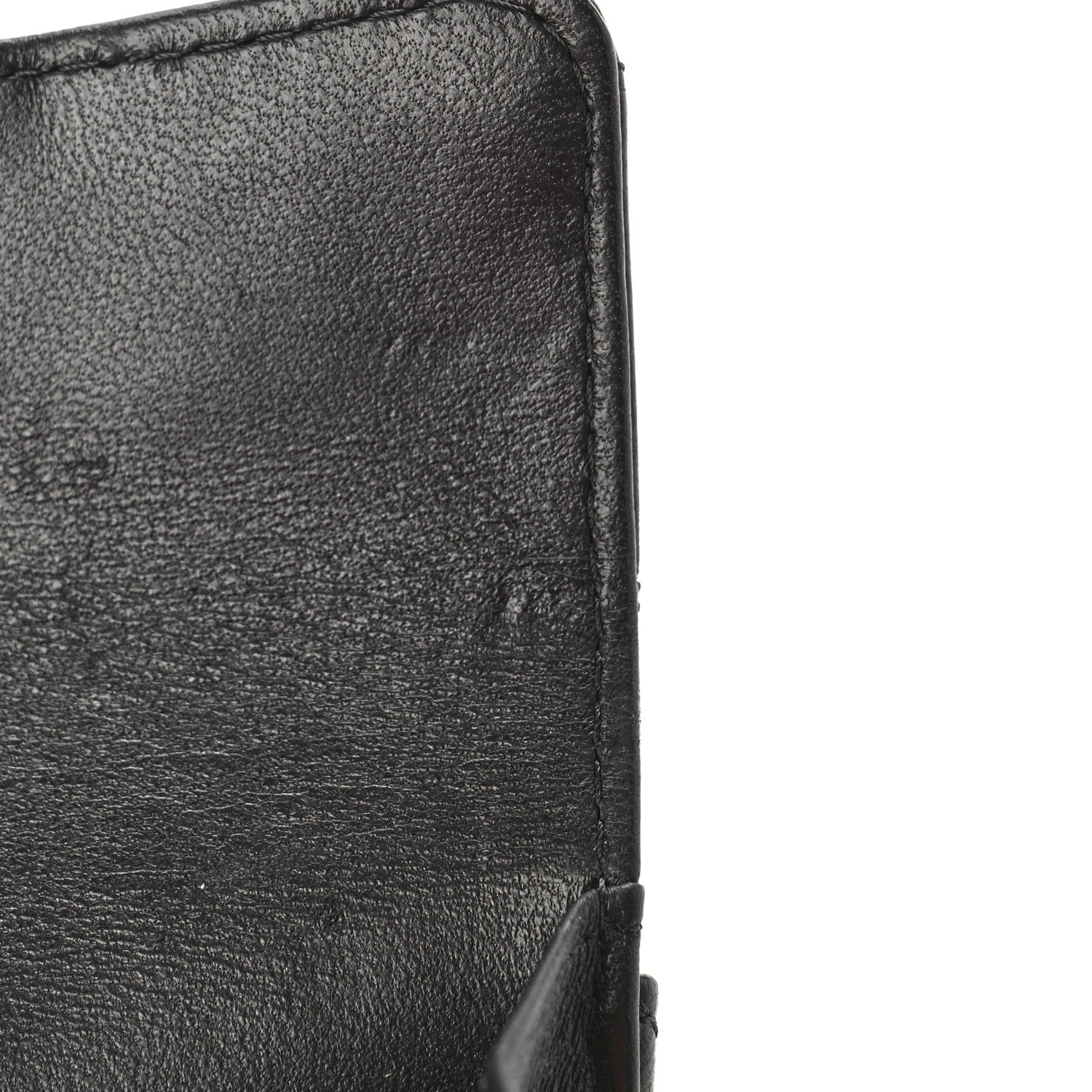 Chanel Lambskin Quilted Flap Card Holder Wallet Black 11 of 11