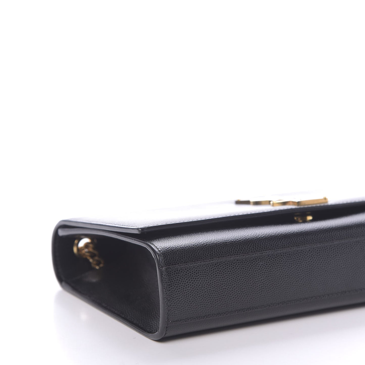 Grain De Poudre Medium Classic Monogram Kate Satchel Black